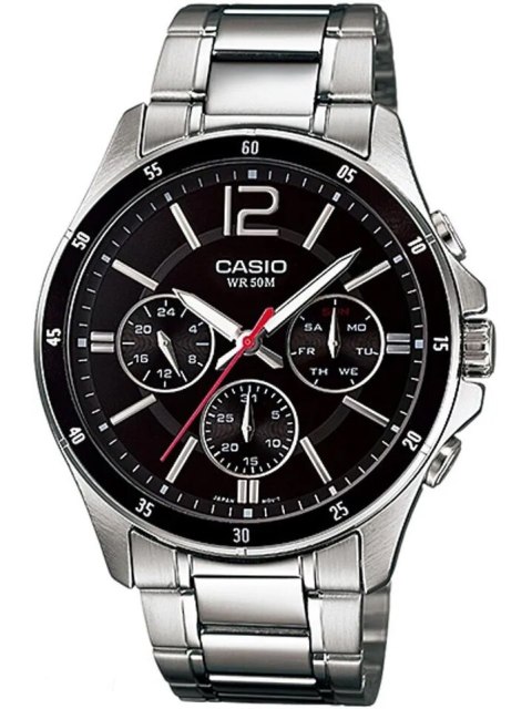 Casio ZEGAREK MĘSKI CASIO MTP-1374D 1AV (zd063b) + BOX Casio ZEGAREK MĘSKI CASIO MTP-1374D 1AV (zd063b) + BOX