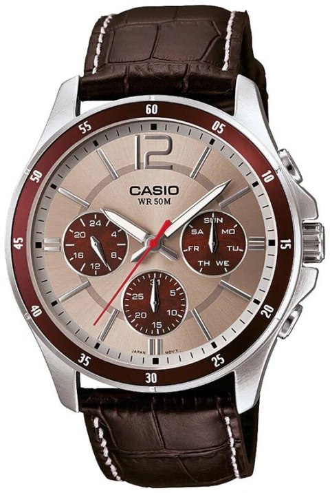 Casio ZEGAREK MĘSKI CASIO MTP-1374L 7A1V (zd064c) + BOX Casio ZEGAREK MĘSKI CASIO MTP-1374L 7A1V (zd064c) + BOX