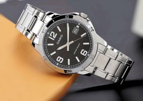 Casio ZEGAREK MĘSKI CASIO MTP-V004D-1B2 (zd047f) + BOX Casio ZEGAREK MĘSKI CASIO MTP-V004D-1B2 (zd047f) + BOX
