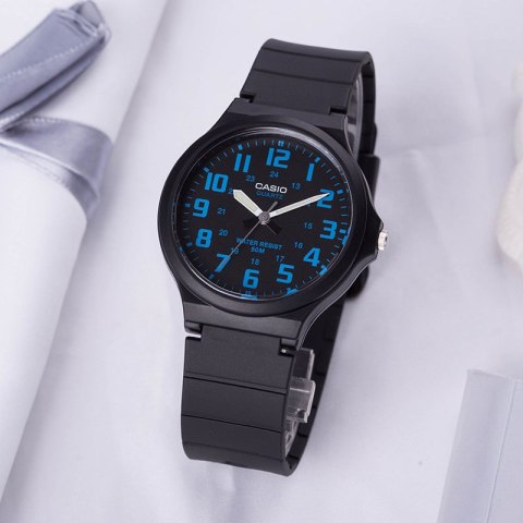 Casio ZEGAREK MĘSKI CASIO MW-240-2B (zd166d) - KLASYKA + BOX Casio ZEGAREK MĘSKI CASIO MW-240-2B (zd166d) - KLASYKA + BOX