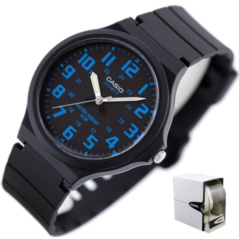 Casio ZEGAREK MĘSKI CASIO MW-240-2B (zd166d) - KLASYKA + BOX Casio ZEGAREK MĘSKI CASIO MW-240-2B (zd166d) - KLASYKA + BOX