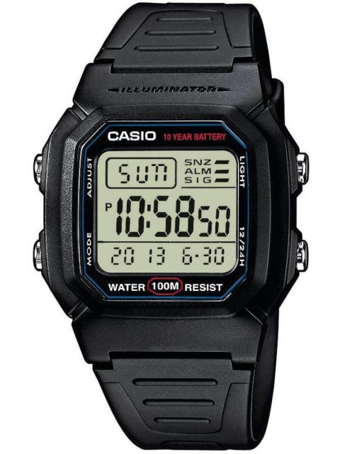 Casio ZEGAREK MĘSKI CASIO W-800H-1A (zd100a) - KLASYKA + BOX Casio ZEGAREK MĘSKI CASIO W-800H-1A (zd100a) - KLASYKA + BOX