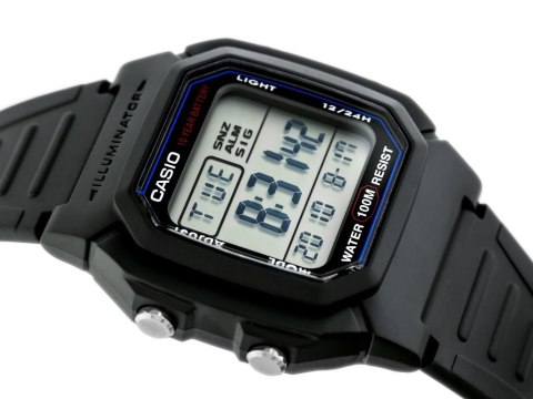 Casio ZEGAREK MĘSKI CASIO W-800H-1A (zd100a) - KLASYKA + BOX Casio ZEGAREK MĘSKI CASIO W-800H-1A (zd100a) - KLASYKA + BOX