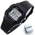 Casio ZEGAREK MĘSKI CASIO W-800H-1A (zd100a) - KLASYKA + BOX