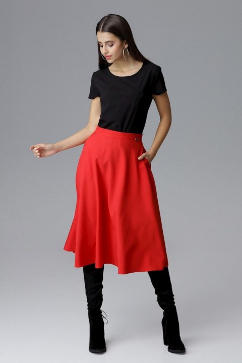 Spódnica Model M628 Red - Figl Spódnica Model M628 Red - Figl