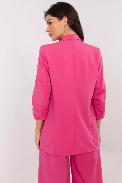 Marynarka Model DHJ-MA-2766-1.15 Dark Pink - Italy Moda Marynarka Model DHJ-MA-2766-1.15 Dark Pink - Italy Moda