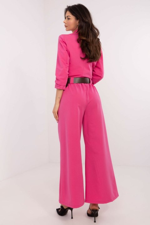 Spodnie Damskie Model DHJ-SP-5583-1.83 Dark Pink - Italy Moda Spodnie Damskie Model DHJ-SP-5583-1.83 Dark Pink - Italy Moda