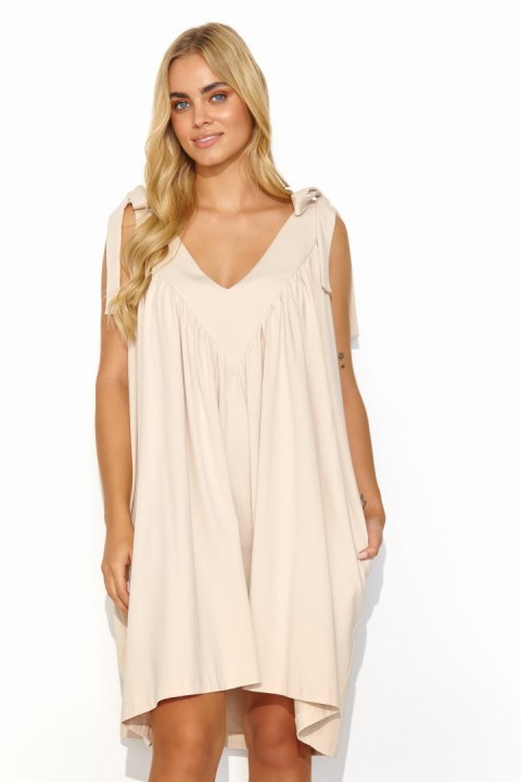 Sukienka Model M816 Light Beige - Makadamia Sukienka Model M816 Light Beige - Makadamia