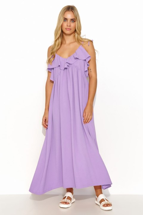 Sukienka Model M834 Lilia - Makadamia Sukienka Model M834 Lilia - Makadamia