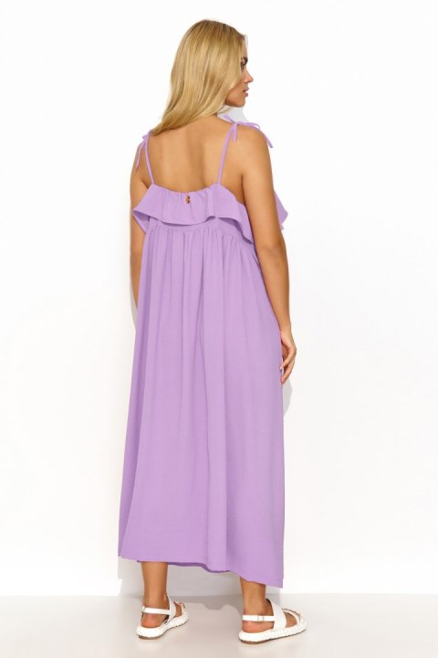 Sukienka Model M834 Lilia - Makadamia Sukienka Model M834 Lilia - Makadamia