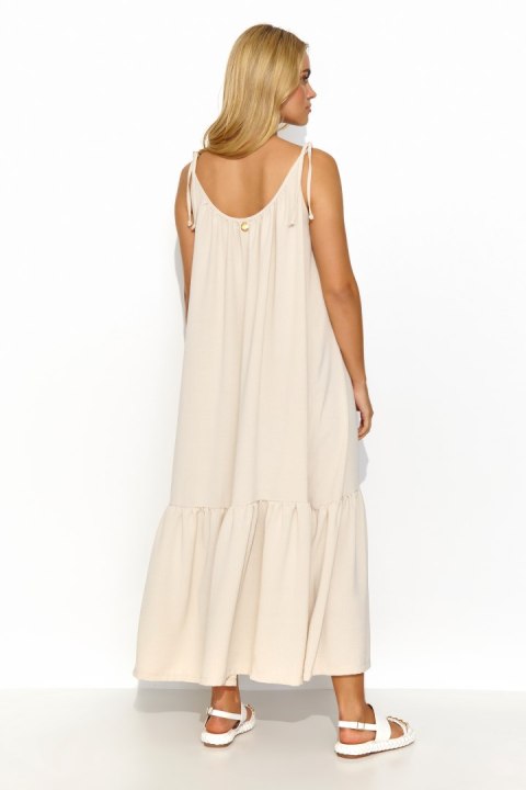 Sukienka Model M836 Light Beige - Makadamia Sukienka Model M836 Light Beige - Makadamia