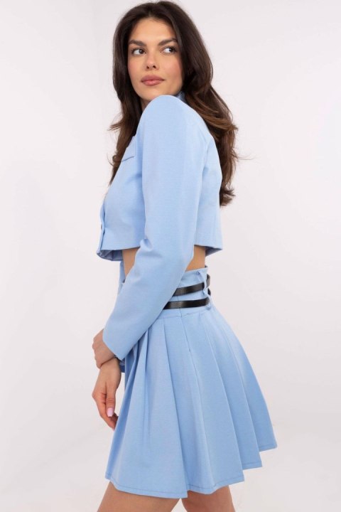 Żakiet Model DHJ-ZT-8670.16 Light Blue - Italy Moda Żakiet Model DHJ-ZT-8670.16 Light Blue - Italy Moda