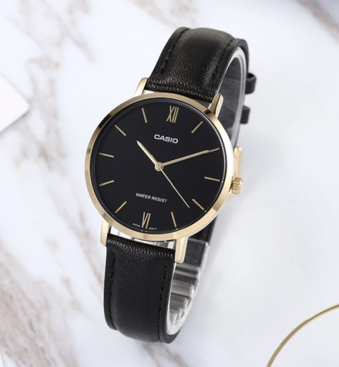Casio ZEGAREK DAMSKI CASIO LTP-VT01GL-1B + BOX (zd634a) Casio ZEGAREK DAMSKI CASIO LTP-VT01GL-1B + BOX (zd634a)
