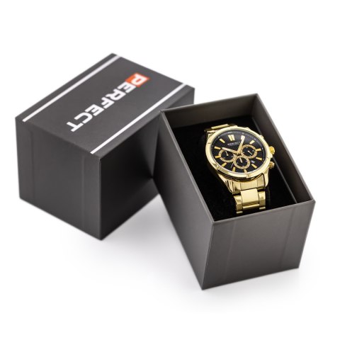 Perfect ZEGAREK MĘSKI PERFECT M501CH-06 - CHRONOGRAF (zp381b) + BOX Perfect ZEGAREK MĘSKI PERFECT M501CH-06 - CHRONOGRAF (zp381b) + BOX