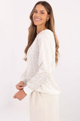 Bluzka Model MI-BZ-M742.86 White/Beige - Italy Moda
