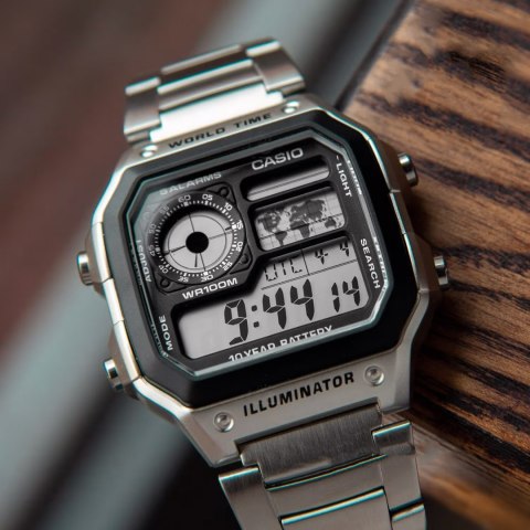 Casio ZEGAREK MĘSKI CASIO AE-1200WHD-1A (zd159a) + BOX Casio ZEGAREK MĘSKI CASIO AE-1200WHD-1A (zd159a) + BOX
