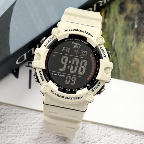 Casio ZEGAREK MĘSKI CASIO AE-1500WH-8B2 WR100 + BOX Casio ZEGAREK MĘSKI CASIO AE-1500WH-8B2 WR100 + BOX
