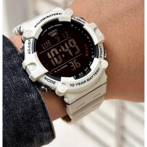 Casio ZEGAREK MĘSKI CASIO AE-1500WH-8B2 WR100 + BOX Casio ZEGAREK MĘSKI CASIO AE-1500WH-8B2 WR100 + BOX