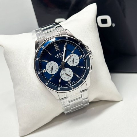 Casio ZEGAREK MĘSKI CASIO MTP-1374D-2A3 (zd063h) + BOX Casio ZEGAREK MĘSKI CASIO MTP-1374D-2A3 (zd063h) + BOX