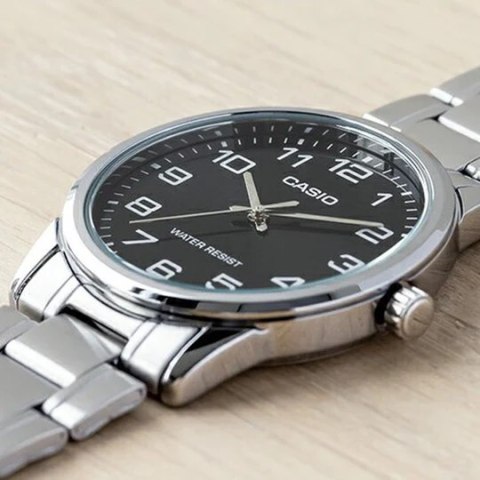 Casio ZEGAREK MĘSKI CASIO MTP-V001D-1BUDF (zd107b) + BOX Casio ZEGAREK MĘSKI CASIO MTP-V001D-1BUDF (zd107b) + BOX