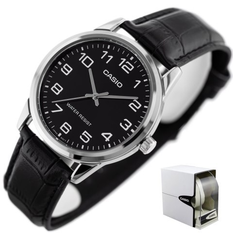 Casio ZEGAREK MĘSKI CASIO MTP-V001L-1BUDF (zd080d) + BOX Casio ZEGAREK MĘSKI CASIO MTP-V001L-1BUDF (zd080d) + BOX