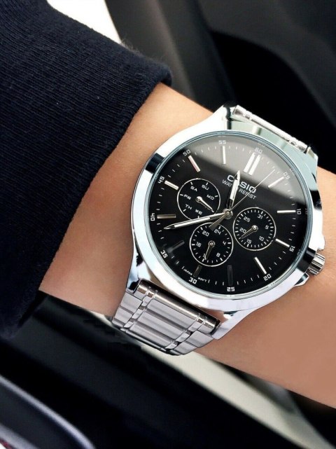 Casio ZEGAREK MĘSKI CASIO MTP-V300D-1A + BOX Casio ZEGAREK MĘSKI CASIO MTP-V300D-1A + BOX