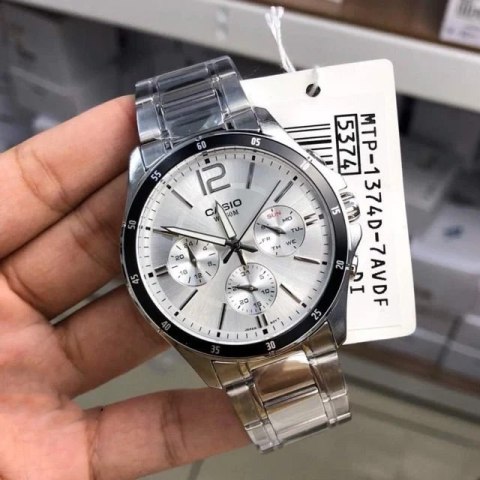 Casio Zegarek Męski Casio MTP-1374D-7A (zd063e) + BOX Casio Zegarek Męski Casio MTP-1374D-7A (zd063e) + BOX