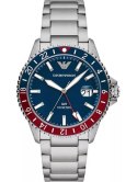 Emporio Armani ZEGAREK MĘSKI EMPORIO ARMANI AR11590 - Diver GMT (zi112b)