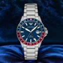 Emporio Armani ZEGAREK MĘSKI EMPORIO ARMANI AR11590 - Diver GMT (zi112b)