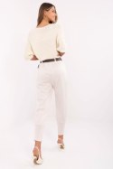 Spodnie Dresowe Model DHJ-SP-20316.16 Light Beige - Italy Moda
