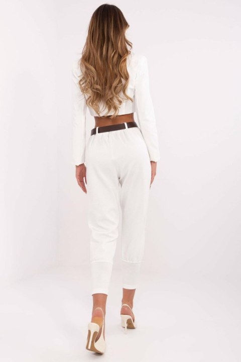 Spodnie Dresowe Model DHJ-SP-20316.87 Ecru - Italy Moda Spodnie Dresowe Model DHJ-SP-20316.87 Ecru - Italy Moda