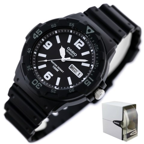 Casio ZEGAREK MĘSKI CASIO MRW-200H-1B2 (zd147b) + BOX Casio ZEGAREK MĘSKI CASIO MRW-200H-1B2 (zd147b) + BOX