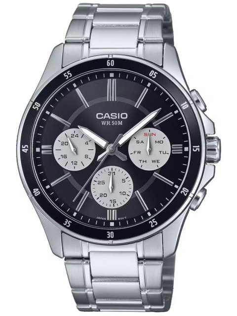 Casio ZEGAREK MĘSKI CASIO MTP-1374D-1A3 (zd063i) + BOX Casio ZEGAREK MĘSKI CASIO MTP-1374D-1A3 (zd063i) + BOX