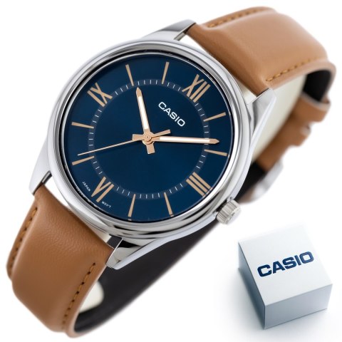 Casio ZEGAREK MĘSKI CASIO MTP-V005L-2B5 + BOX (zd225c) Casio ZEGAREK MĘSKI CASIO MTP-V005L-2B5 + BOX (zd225c)