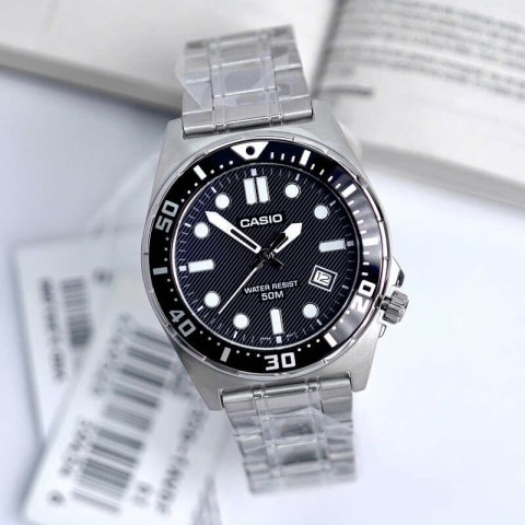 Casio Zegarek Męski Casio MTD-135D-1A + BOX Casio Zegarek Męski Casio MTD-135D-1A + BOX