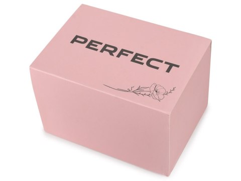 Perfect Prezentowe pudełko na zegarek - PERFECT - różowe Perfect Prezentowe pudełko na zegarek - PERFECT - różowe
