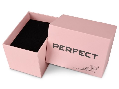 Perfect Prezentowe pudełko na zegarek - PERFECT - różowe Perfect Prezentowe pudełko na zegarek - PERFECT - różowe