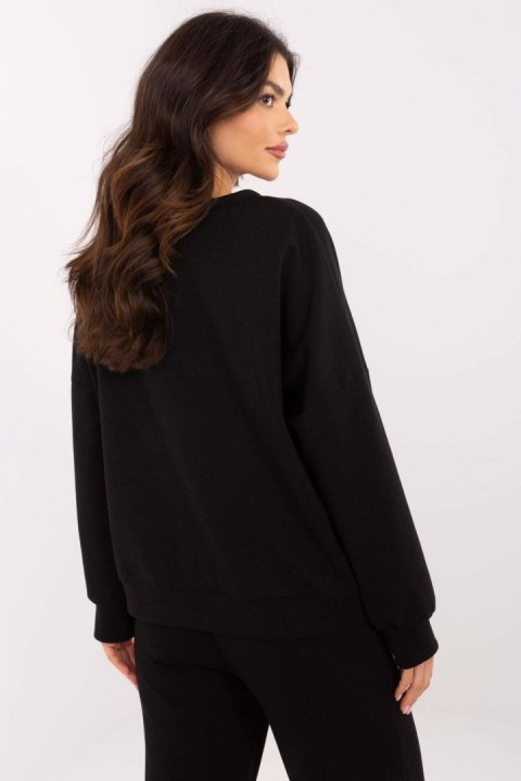 Bluza Damska Model MI-BL-271594.85 Black - Italy Moda Bluza Damska Model MI-BL-271594.85 Black - Italy Moda