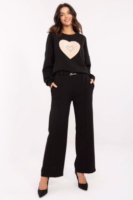 Spodnie Damskie Model DHJ-SP-20356.49 Black - Italy Moda