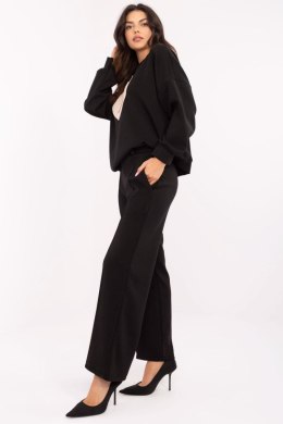 Spodnie Damskie Model DHJ-SP-20356.49 Black - Italy Moda