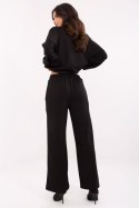 Spodnie Damskie Model DHJ-SP-20356.49 Black - Italy Moda