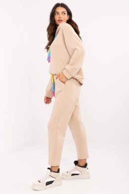 Spodnie Komplet Model DHJ-KMPL-20335.44 Beige - Italy Moda