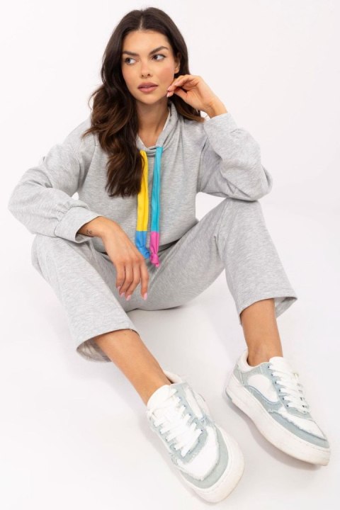 Spodnie Komplet Model DHJ-KMPL-20335.44 Grey - Italy Moda Spodnie Komplet Model DHJ-KMPL-20335.44 Grey - Italy Moda