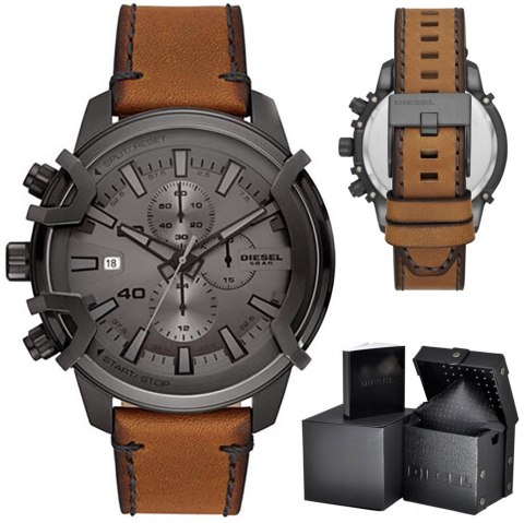 Diesel ZEGAREK MĘSKI DIESEL Griffed Chronograph DZ4569 + BOX Diesel ZEGAREK MĘSKI DIESEL Griffed Chronograph DZ4569 + BOX