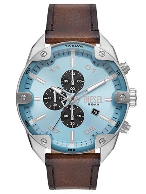 Diesel ZEGAREK MĘSKI DIESEL Spiked Chronograph DZ4606 + BOX