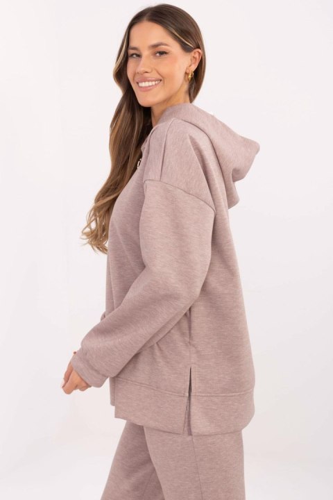 Bluza Damska Model DHJ-BL-20510.68 Dark Beige - Italy Moda Bluza Damska Model DHJ-BL-20510.68 Dark Beige - Italy Moda