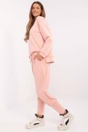 Spodnie Dresowe Model MI-SP-61700.80P Brzoskwinia - Italy Moda
