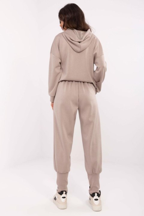 Spodnie Dresowe Model MI-SP-61700.80P Dark Beige - Italy Moda Spodnie Dresowe Model MI-SP-61700.80P Dark Beige - Italy Moda
