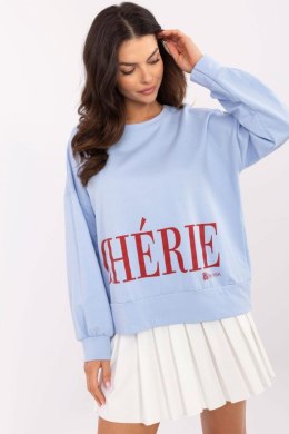 Bluza Damsk aModel MI-BZ-M741.24 Light Blue - Italy Moda