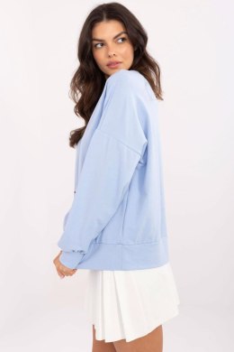 Bluza Damsk aModel MI-BZ-M741.24 Light Blue - Italy Moda
